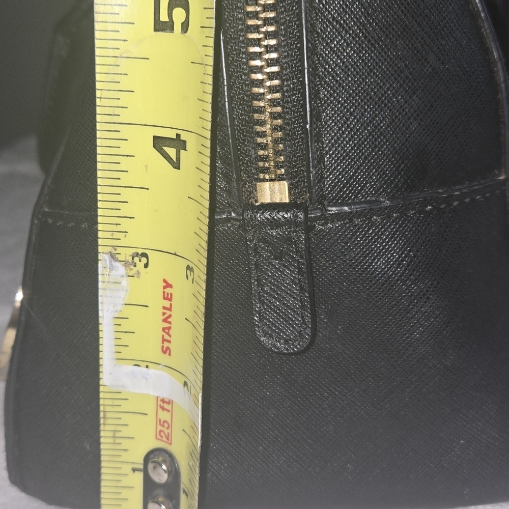 Michael Kors Black Satchel with Gold Accents - Picture 12 of 12